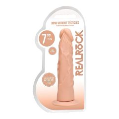 RealRock Dong 7 - Realistic Dildo (17cm) - Natural