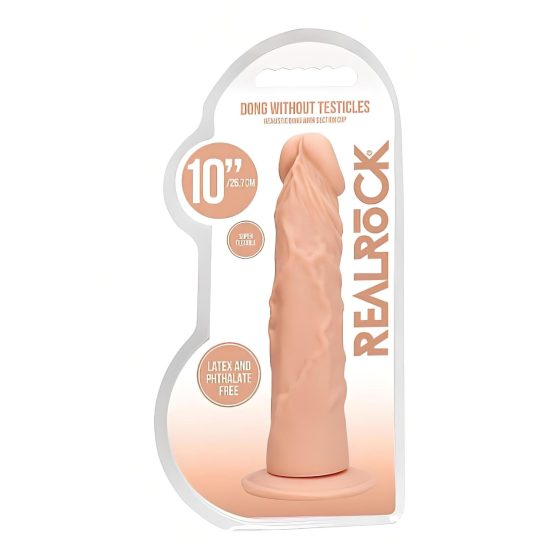 RealRock 10 Realistic Dildo - Natural"