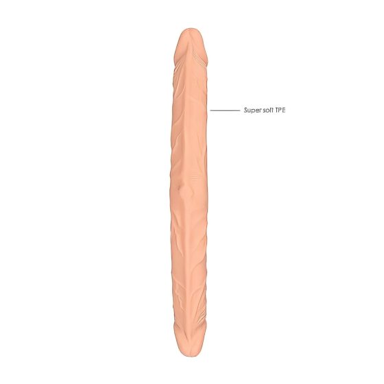 / RealRock Double Dong 18 - Double Dildo (18 inches) - Natural