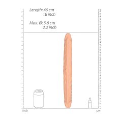   / RealRock Double Dong 18 - Double Dildo (18 inches) - Natural