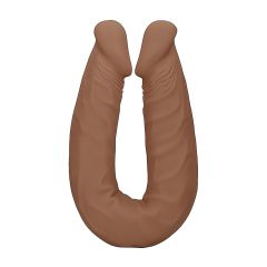 RealRock Double Dong 18 - Double Dildo (46cm) - Dark Natural