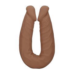 RealRock Double Dong 18 - Double Dildo (46cm) - Dark Natural