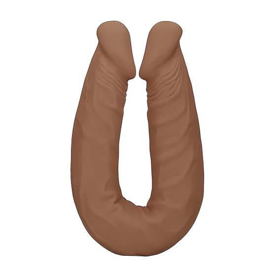 RealRock Double Dong 18 - Double Dildo (46cm) - Dark Natural