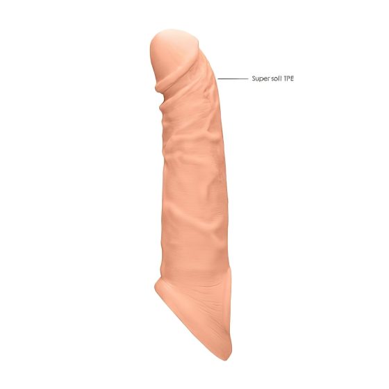 RealRock Penis Sleeve 8-inch - Natural