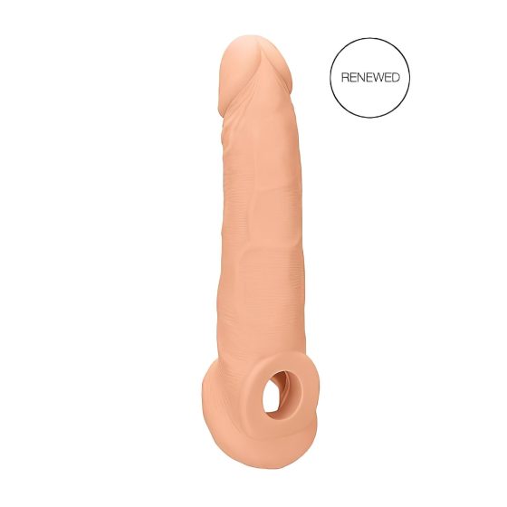 RealRock 9 Penis Sleeve - (21.5cm) - Natural