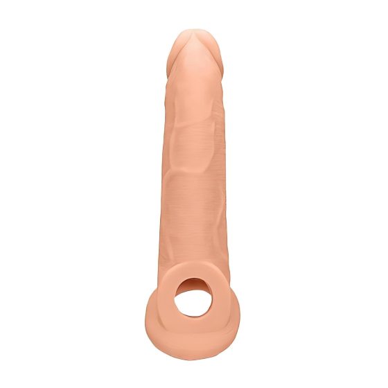 RealRock 9 Penis Sleeve - (21.5cm) - Natural