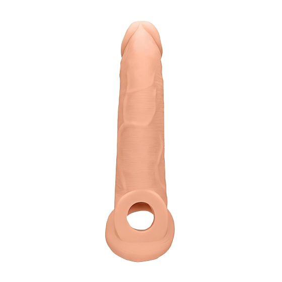 RealRock 9 Penis Sleeve - (21.5cm) - Natural