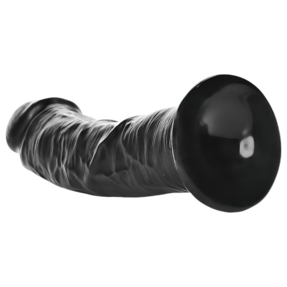 RealRock Suction Cup Realistic Dildo - 6.1 Inches (Black)