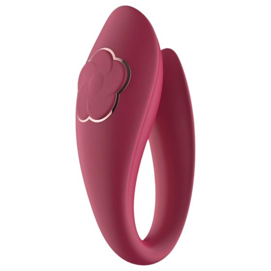 Raytech Rose - Rechargeable Waterproof Couple's Vibrator (Red)