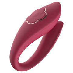   Raytech Rose - Rechargeable Waterproof Couple's Vibrator (Red)