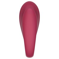   Raytech Rose - Rechargeable Waterproof Couple's Vibrator (Red)