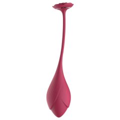 Raytech Rose - rechargeable, wireless vibrating egg (red)