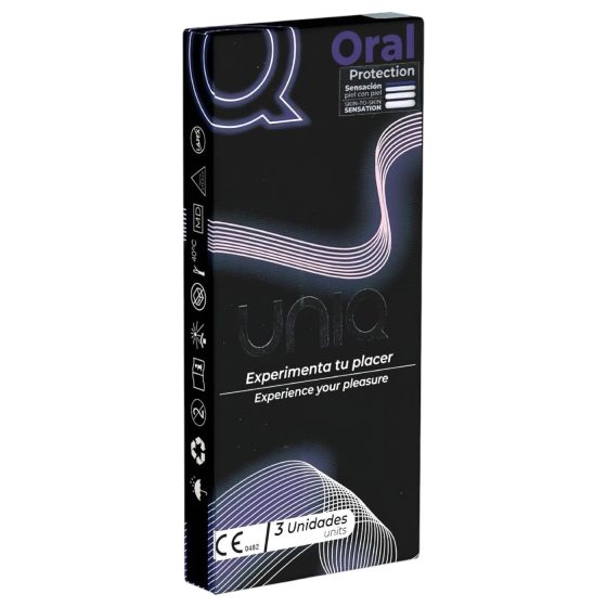 Uniq - Latex-Free Oral Condoms (3-Pack)