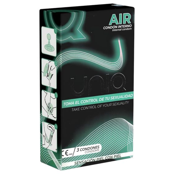 Uniq Air - Ultra-Thin Women's Condom (3 Pack)