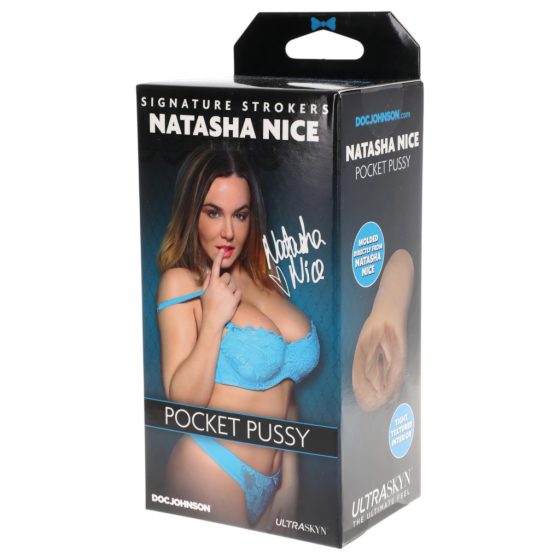 Doc Johnson Natasha Nice - realistic Ultraskyn pocket pussy (natural)