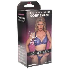   Doc Johnson Cory Chase - Realistic Ultraskyn Pocket Pussy (Natural)