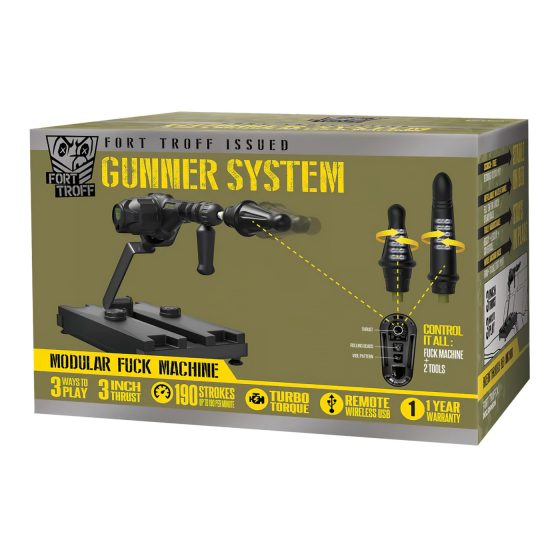 Doc Johnson Gunner System - Intimate Machine (Black)