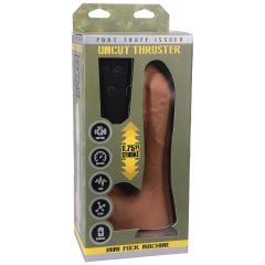   Doc Johnson Mini F-Machine Uncut - Wireless Thrusting Vibrator (Natural)