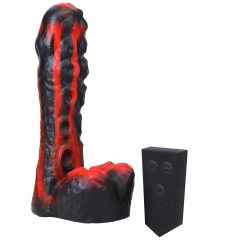   Doc Johnson Mini F-Machine Tendril - Wireless Thrusting Vibrator (Red)