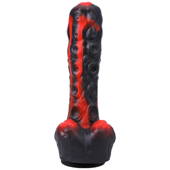 Doc Johnson Mini F-Machine Tendril - Wireless Thrusting Vibrator (Red)