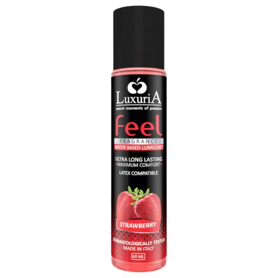 LuxuriA Feel Strawberry - water-based lubricant - strawberry (60ml)