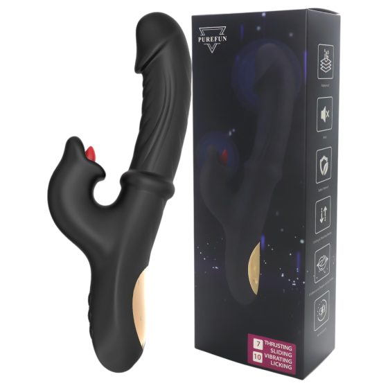 Wilson - Thrusting Clitoral Arm Vibrator (Black)