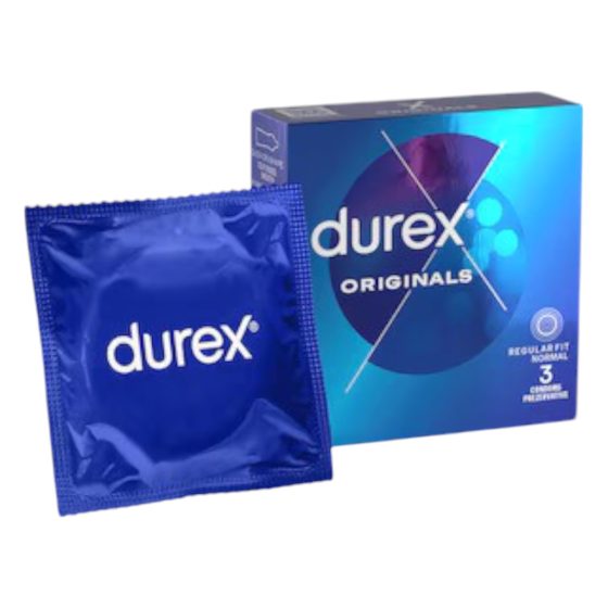 Durex Originals Classic - Condoms (3 pcs)