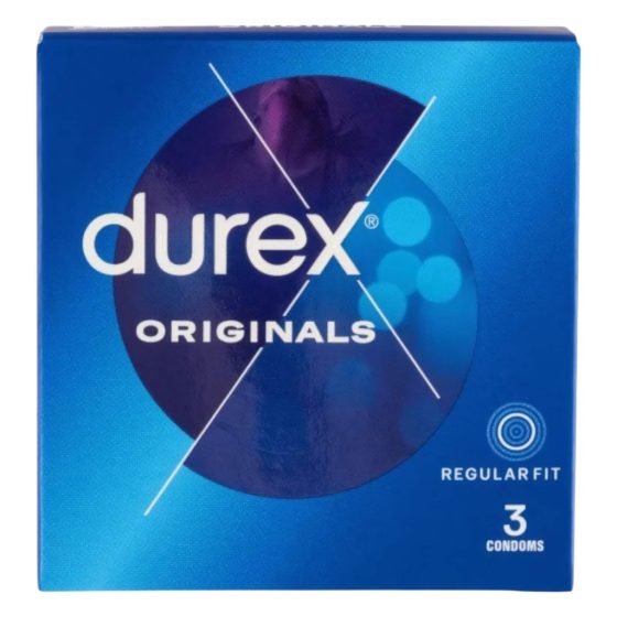 Durex Originals Classic - Condoms (3 pcs)