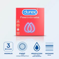 Durex Feel Intimate - Thin Condoms (3 pack)