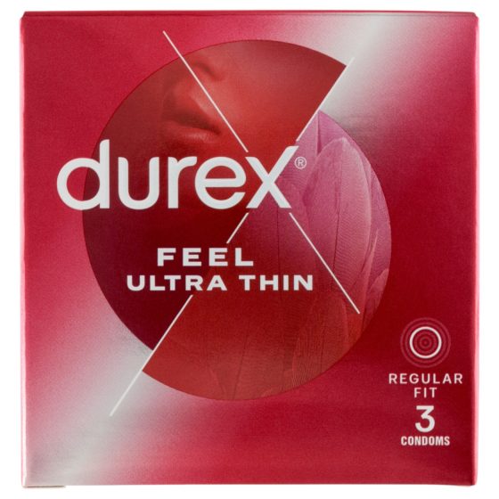 Durex Feel Ultra Thin - ultra-realistic condoms (3-pack)