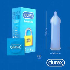 Durex Extra Safe - Safe Condoms (12pcs)