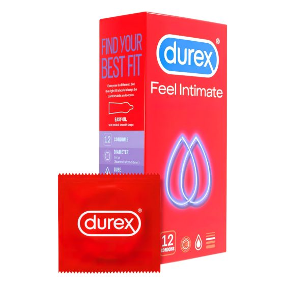 Durex Feel Intimate - Thin Wall Condoms (12 pcs)