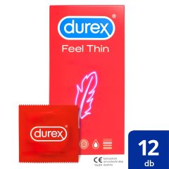 Durex Feel Thin - Realistic Sensation Condoms (12 pack)