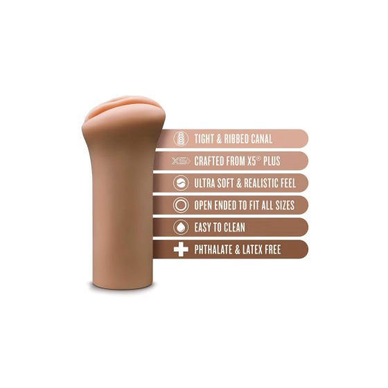 Enlust Molly - AI-Enhanced Pocket Stroker (Dark Natural)