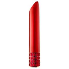 Oh My Gem - rechargeable lipstick vibrator (red)