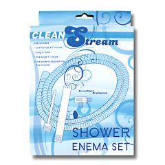 Aluminum Shower Enema Kit (Silver)