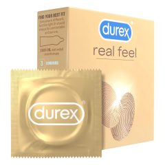 Durex Real Feel - Latex-Free Condoms (3pk)