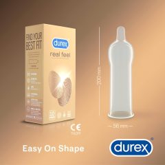 Durex Real Feel - Latex-Free Condoms (10 pack)