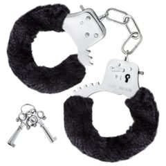 Temptasia Cuffs - Plush Handcuffs (Black)