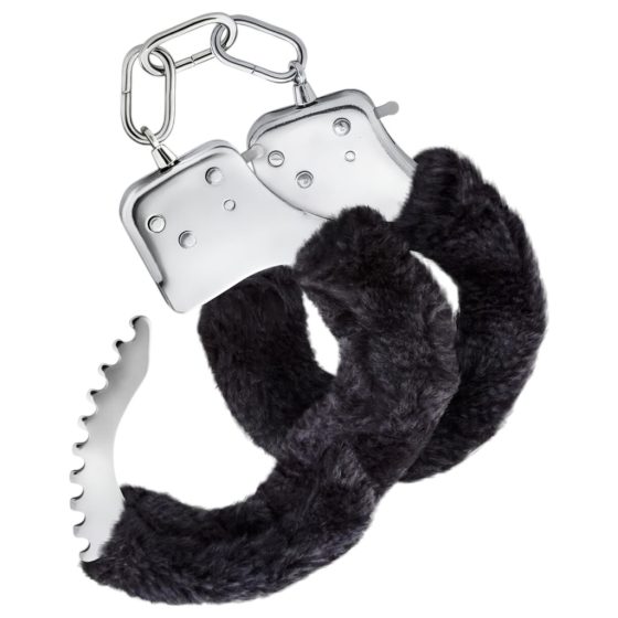 Temptasia Cuffs - Plush Handcuffs (Black)