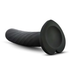 Temptasia Twist Small - Suction Cup Twisted Dildo (Black)