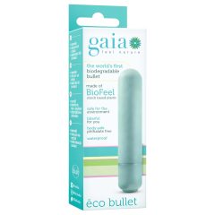 Gaia Eco M - Eco-friendly Vibrator (Turquoise) - Medium