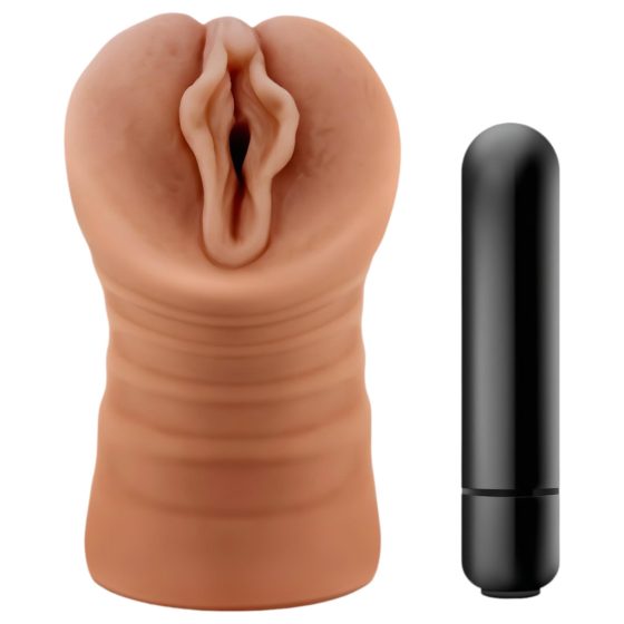 M For Men Sofia - Vibrating Masturbator (Natural)