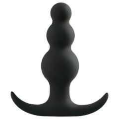 Beaded Anal Dildo (Black)