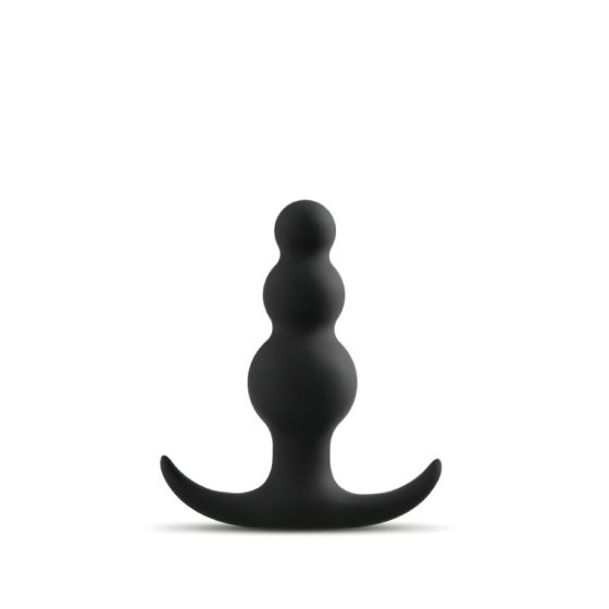 Beaded Anal Dildo (Black)