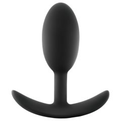 Anal Adventures Platinum M - Anal Plug - Black (Medium)