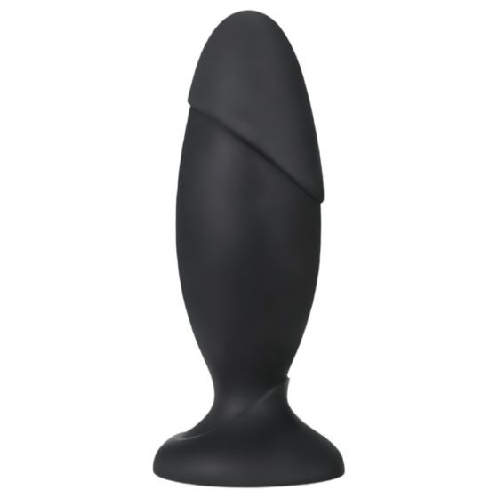 Anal Adventures Platinum Rocket Plug - Anal Dildo (Black)