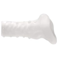   Perfect Fit Breeder - Open Penis Sleeve (10 cm) - Milky White