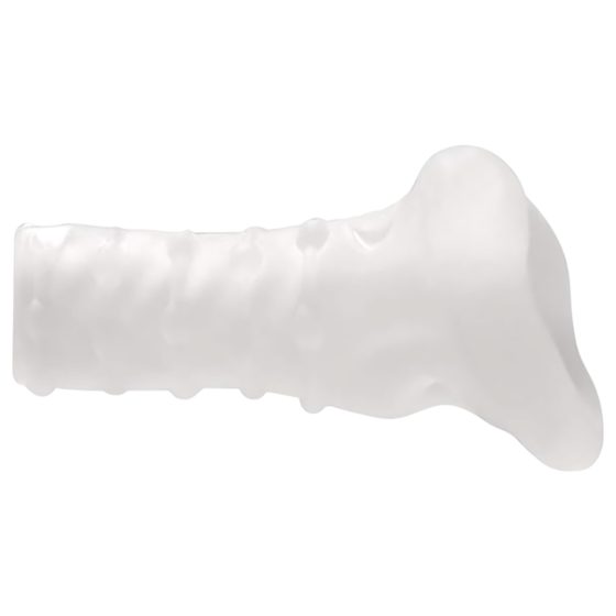 Perfect Fit Breeder - Open Penis Sleeve (10 cm) - Milky White