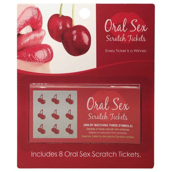 Kheper Games - Oral Sex Scratch Tickets - 8-Pack